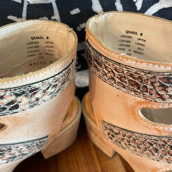 EUC Freebird Quail, Pink Snake Multi, size 8 fits 8.5/9 - Picture 6 of 8